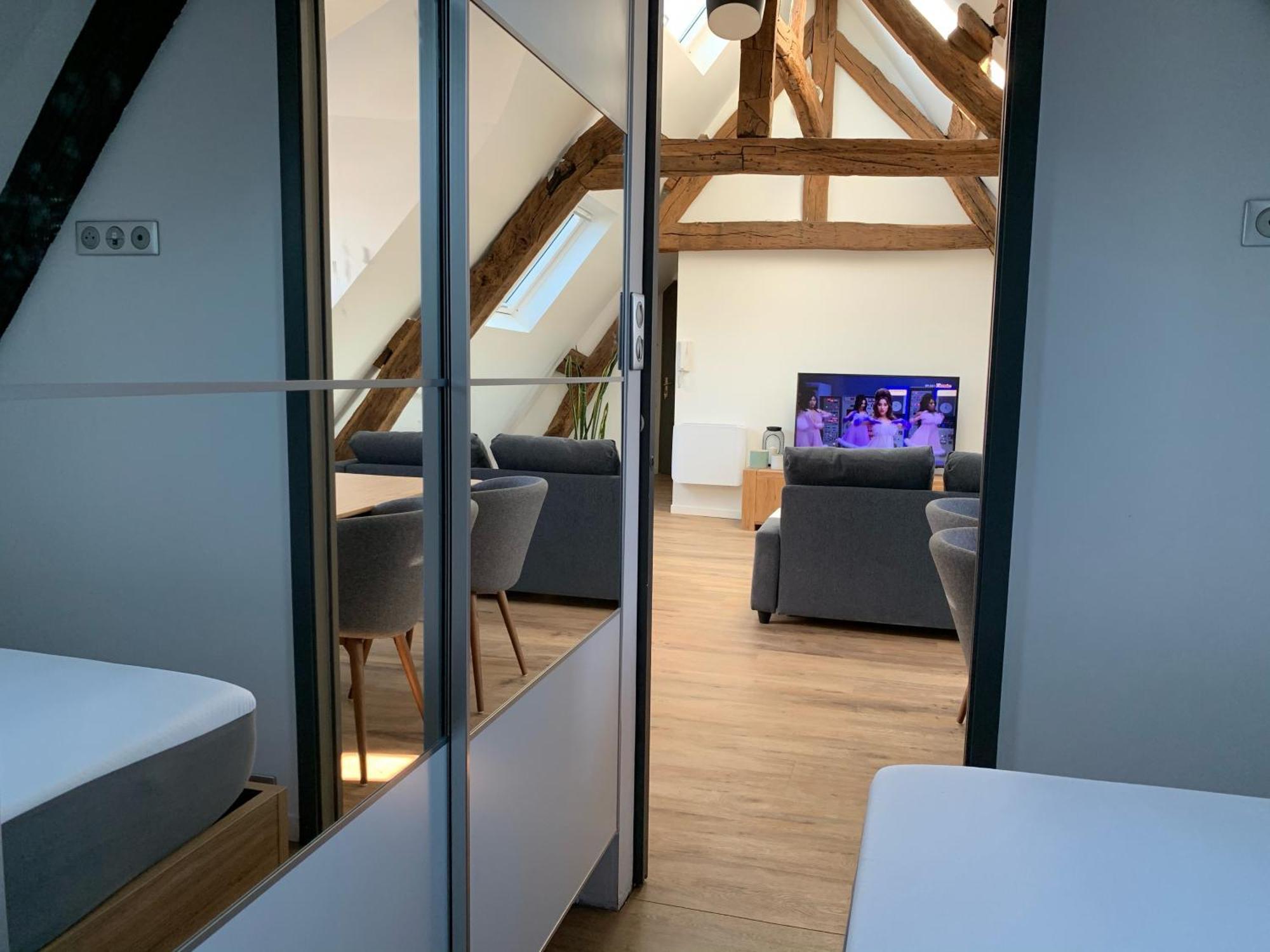 Apartmán Le Henri IV - Vue Cathedrale, Parking Rouen Exteriér fotografie