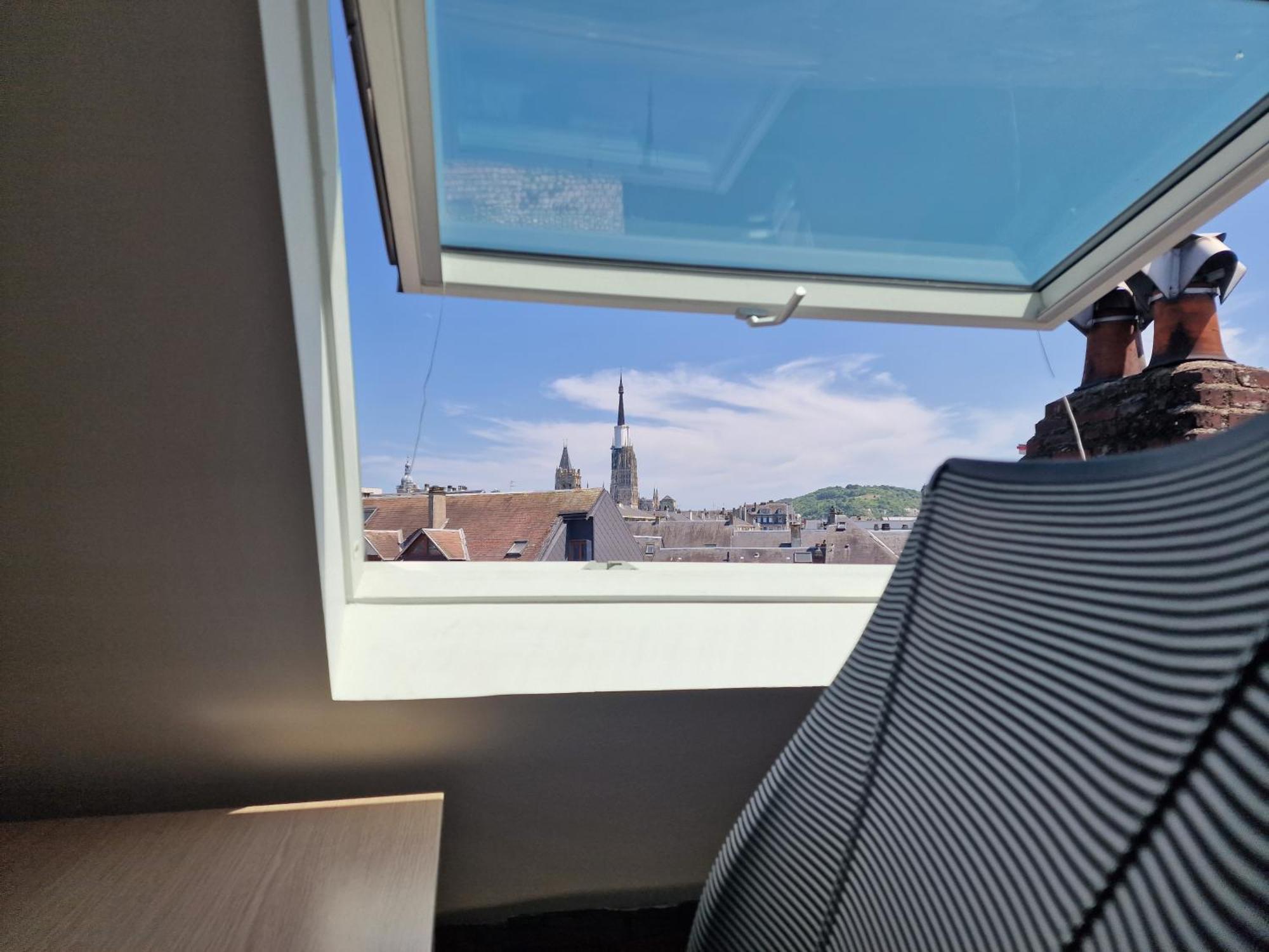 Apartmán Le Henri IV - Vue Cathedrale, Parking Rouen Exteriér fotografie